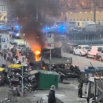 Scontri prima di Genoa-Inter, sono 15 i poliziotti feriti: proseguono le indagini Scontri Genoa Inter (2)