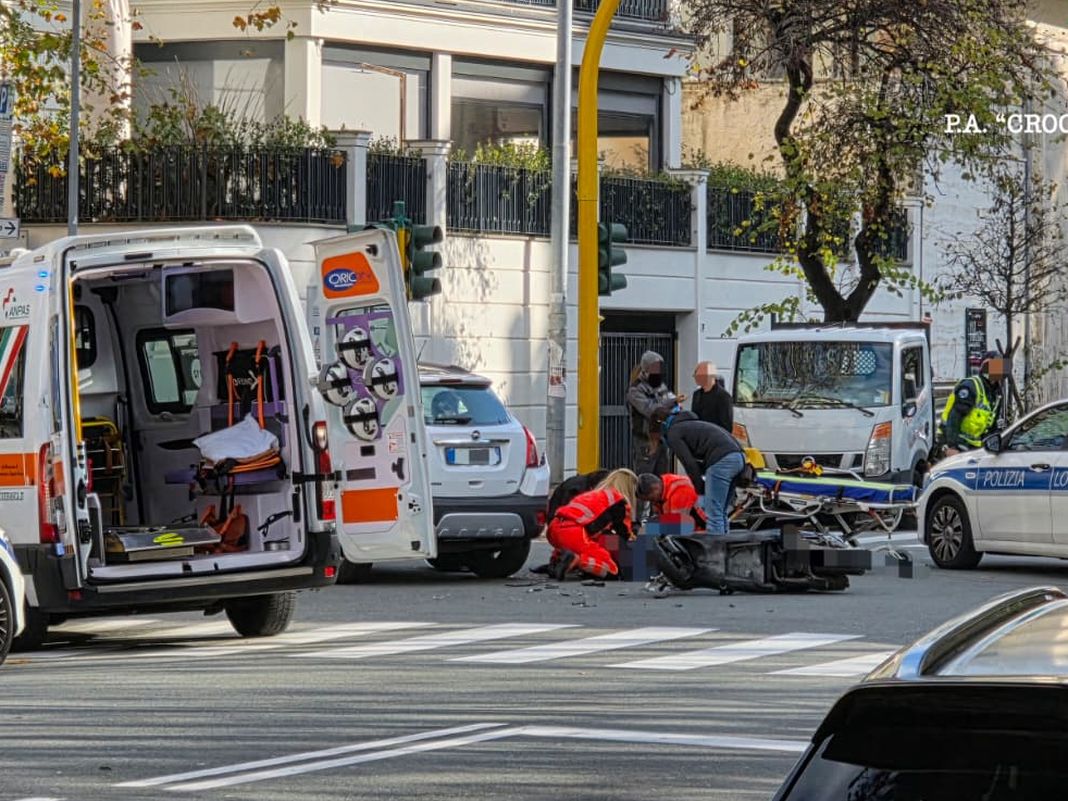 albaro incidente via De Gaspari 5 dicembre 2025