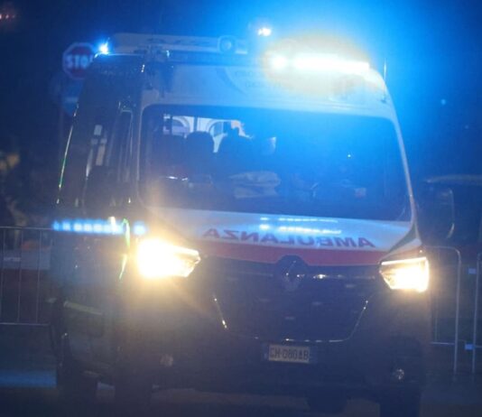 Tragedia sull’Autostrada A7, operaio trovato morto, indagini ambulanza notte croce bianca genovese