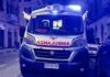 Sestri Levante, frontale tra auto e moto: un uomo in gravi condizioni ambulanza notte croce rossa la spezia