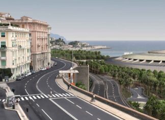 ascensore waterfront aurelio saffi genova