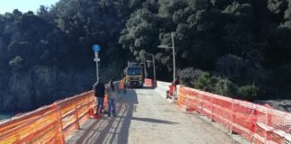 Cogoleto, riapre parzialmente la passeggiata per Varazze passeggiata cogoleto varazze lavori
