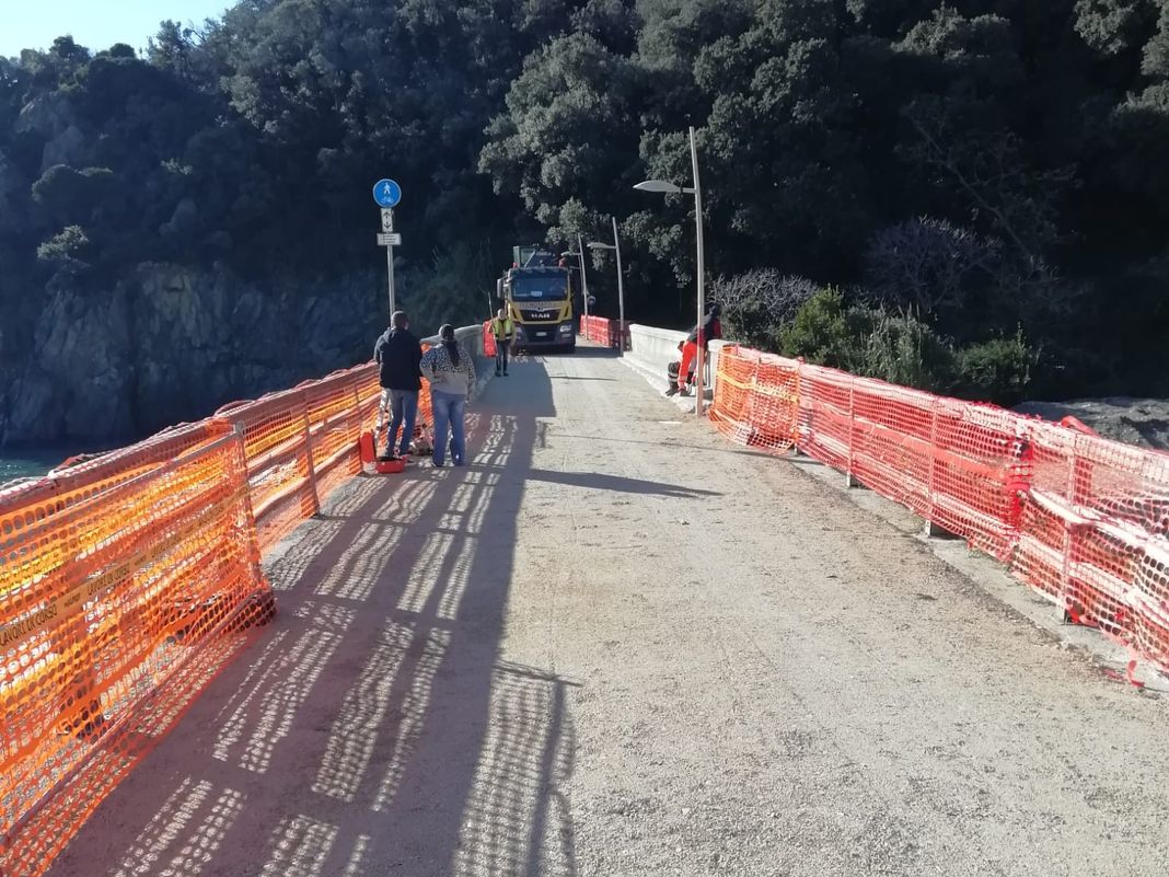 passeggiata cogoleto varazze lavori