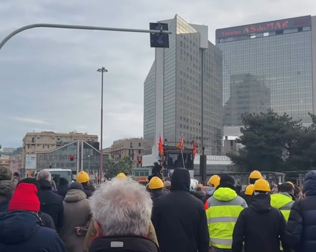 corteo Ex Ilva Brignole