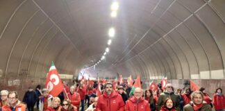 Sciopero generale a Genova, il corteo davanti alla Prefettura corteo Cgil genova 12 dicembre 2025