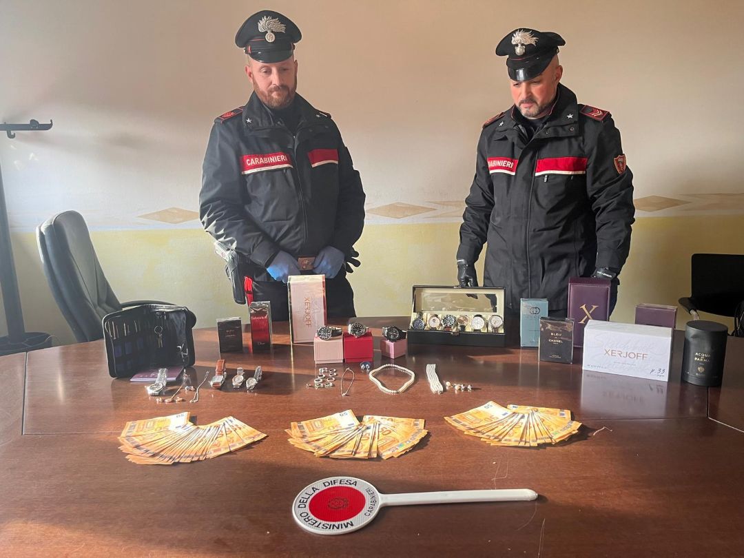 furto gioielleria Sampierdarena