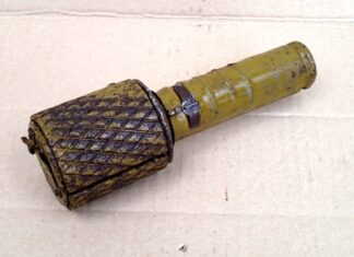 granata russa residuato bellico