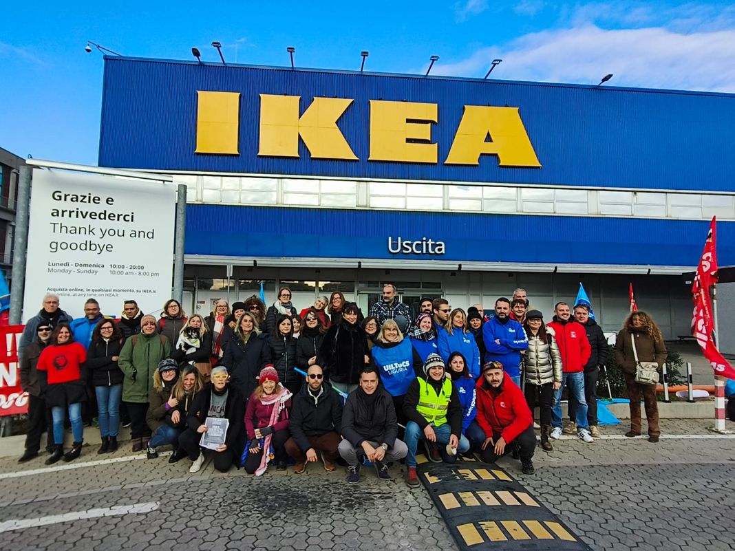 Ikea sciopero genova