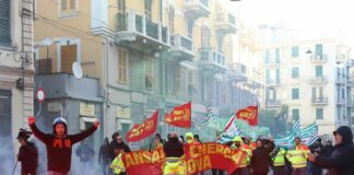 Ex Ilva, corteo raggiunge l’aeroporto di Genova, traffico in tilt Ilva protesta 2 dic 2025