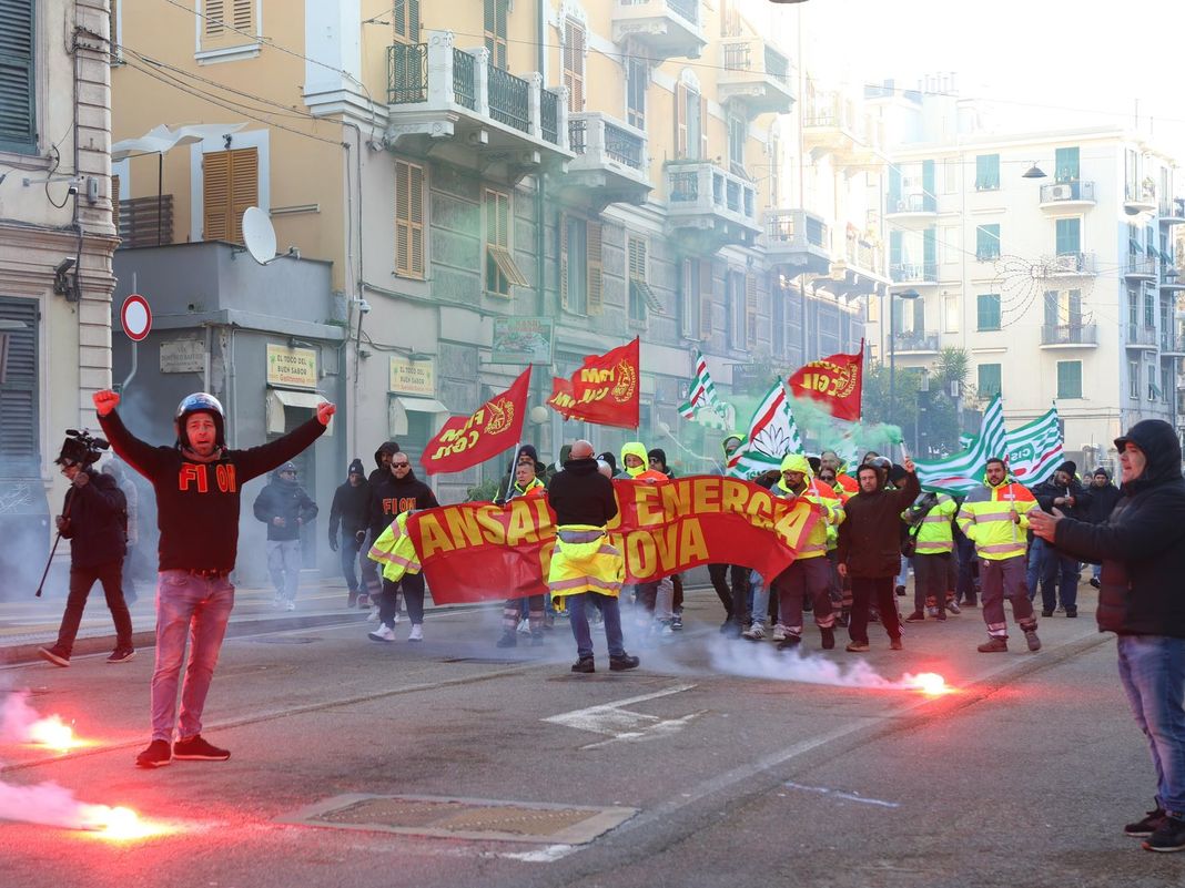 Ilva protesta 2 dic 2025