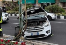 Ospedaletti, incidente stradale in corso Regina Margherita, 5 feriti incidente Ospedaletti 7 dicembre 2025