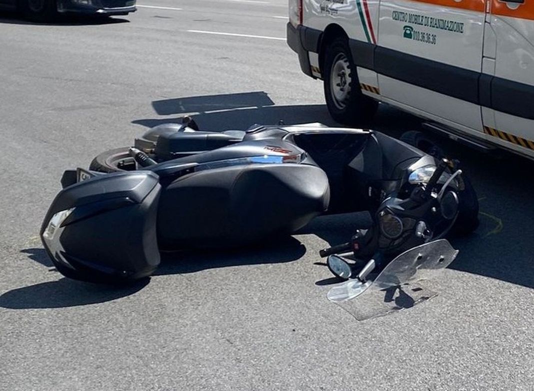 incidente scooter