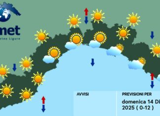 Meteo Liguria, nuvole in aumento in giornata, martedì peggiora meteo liguria domenica 14 dicembre 2025