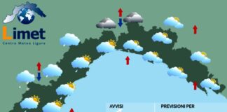 Meteo Liguria, aumentano le nuvole, domani forte peggioramento meteo Liguria domenica 21 dicembre2025