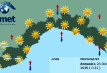 Meteo Liguria, ancora bel tempo e temperature in aumento meteo Liguria domenica 28 dicembre 2025