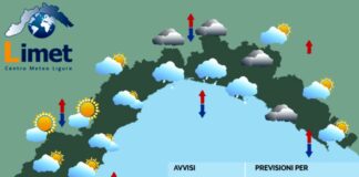 Meteo Liguria, ancora nuvole basse e isolati piovaschi meteo Liguria giovedì 11 dicembre 2025