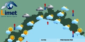 Meteo Liguria, ancora condizioni di instabilità con passaggi nuvolosi meteo Liguria 18 dicembre 2025