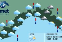 Meteo Liguria, ondata di maltempo in arrivo, torna la neve