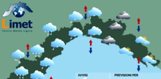Meteo Liguria, ondata di maltempo in arrivo, torna la neve