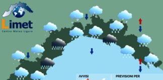 Meteo Liguria, forte peggioramento con pioggia e neve nell’entroterra meteo Liguria martedì 16 dicembre 2025