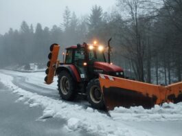 Ancora Allerta Neve in Liguria a partire dalla serata neve, spazzaneve, strade