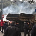 protesta lavoratori ex Ilva