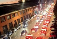 Sestri Ponente, ancora proteste per il semaforo in via Merano coda via Merano