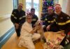 Imperia, vigili del fuoco portano doni di Natale ai bambini ricoverati vigili fuoco natale ospedale imperia