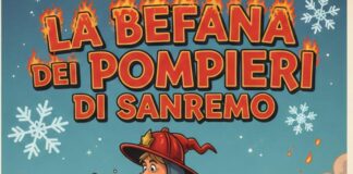 Sanremo, il 6 gennaio torna la Befana dei Pompieri Befana Vigili del Fuoco Sanremo