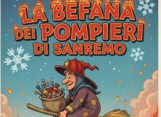 Befana Vigili del Fuoco Sanremo