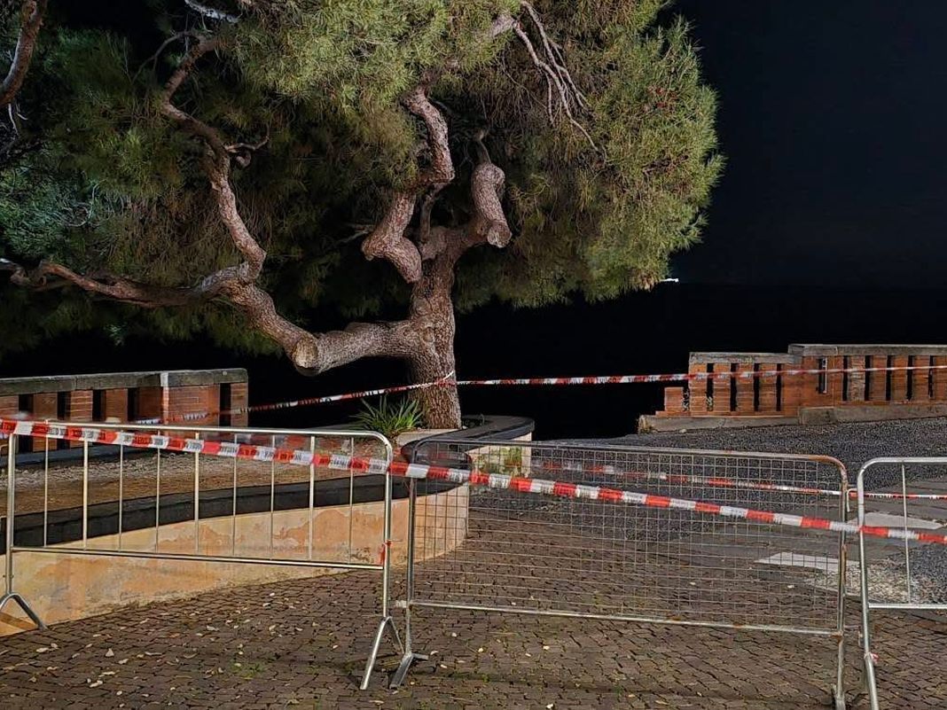 Bogliasco crollo falesia