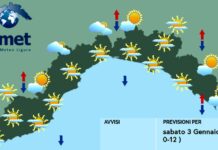 Meteo Liguria, in arrivo correnti fredde da nord e calo delle temperature meteo Liguria sabato 3 gennaio 2026