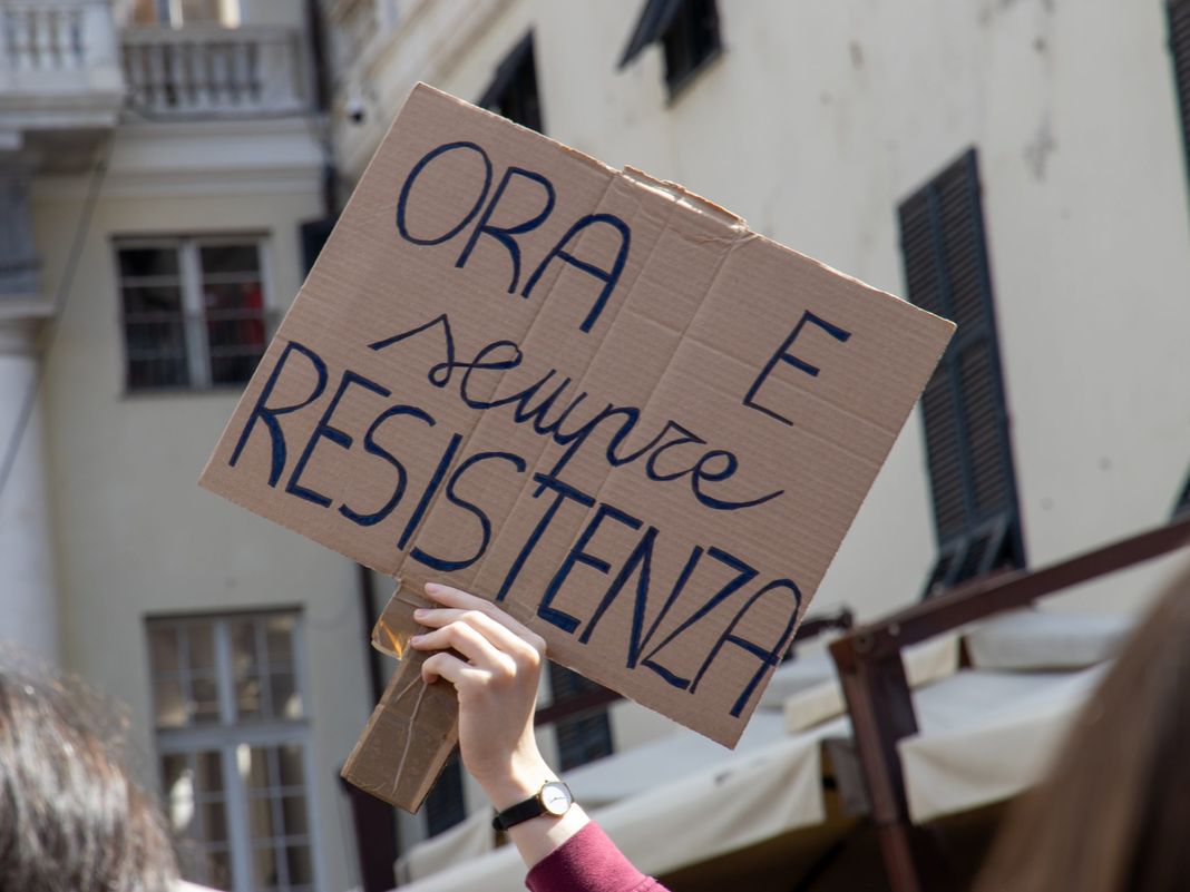 resistenza cartello cgil