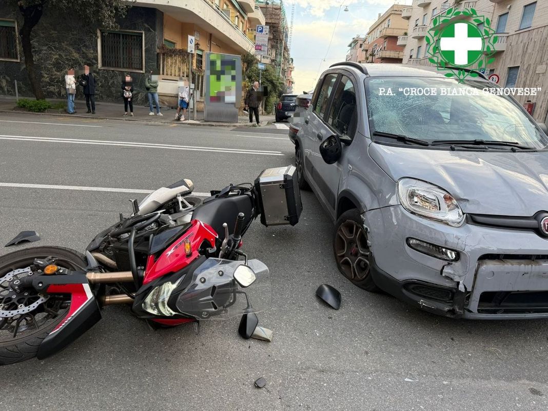 Genova, grave incidente in via De Gasperi, ferito un 24enne albaro incidente de gasperi 30 marzo 2026
