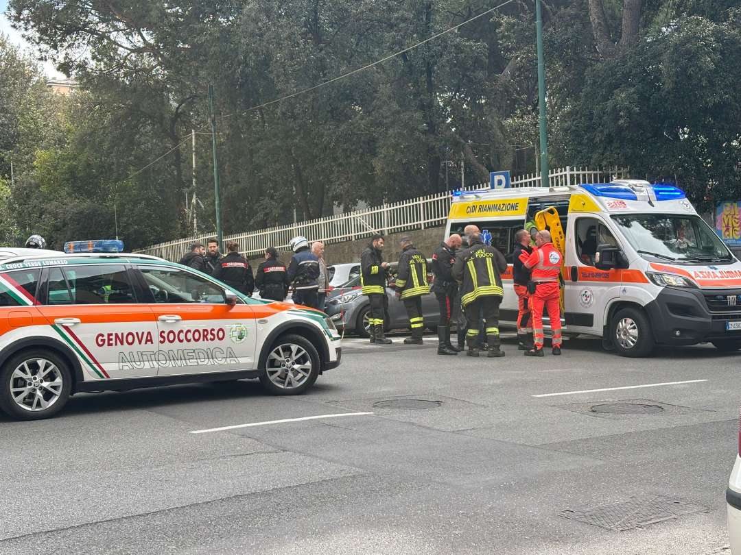 incendio appartamento Genova