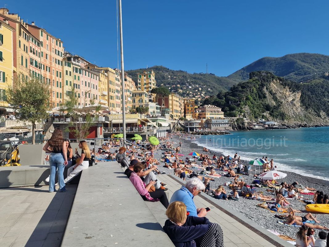 Camogli spiagge sole