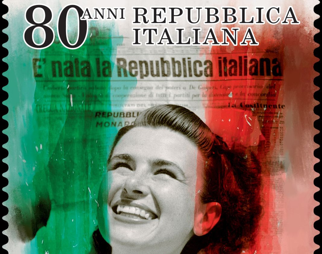 Festa della Repubblica Italiana, nasce il francobollo per gli 80 anni francobollo republica italiana