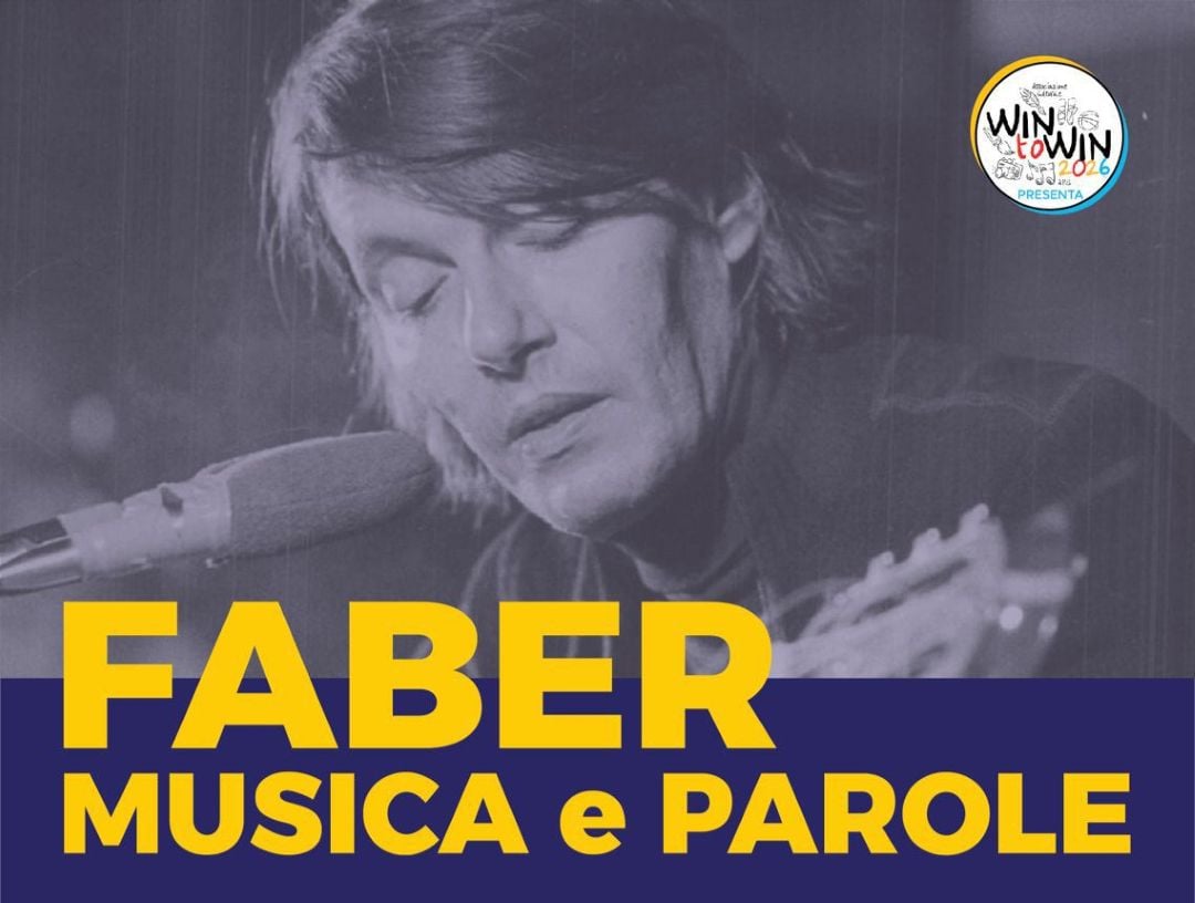 Casella, venerdì sera lo spettacolo Faber Musica e Parole Faber Musica e Parole Casella