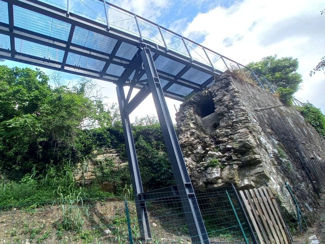 Genova, l’Acquedotto storico riaperto nel tratto di Pino Sottano acquedotto storico passerella Pino Sottano