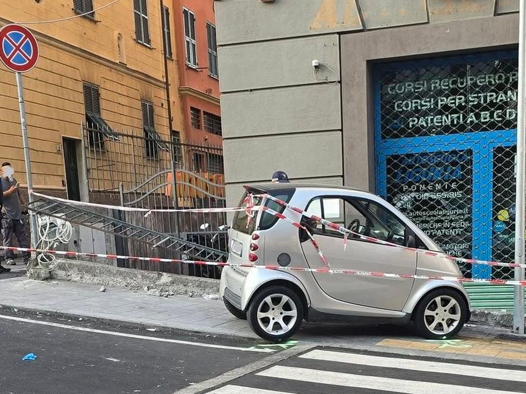 cornigliano incidente piazzamassena 25 giugno 2026