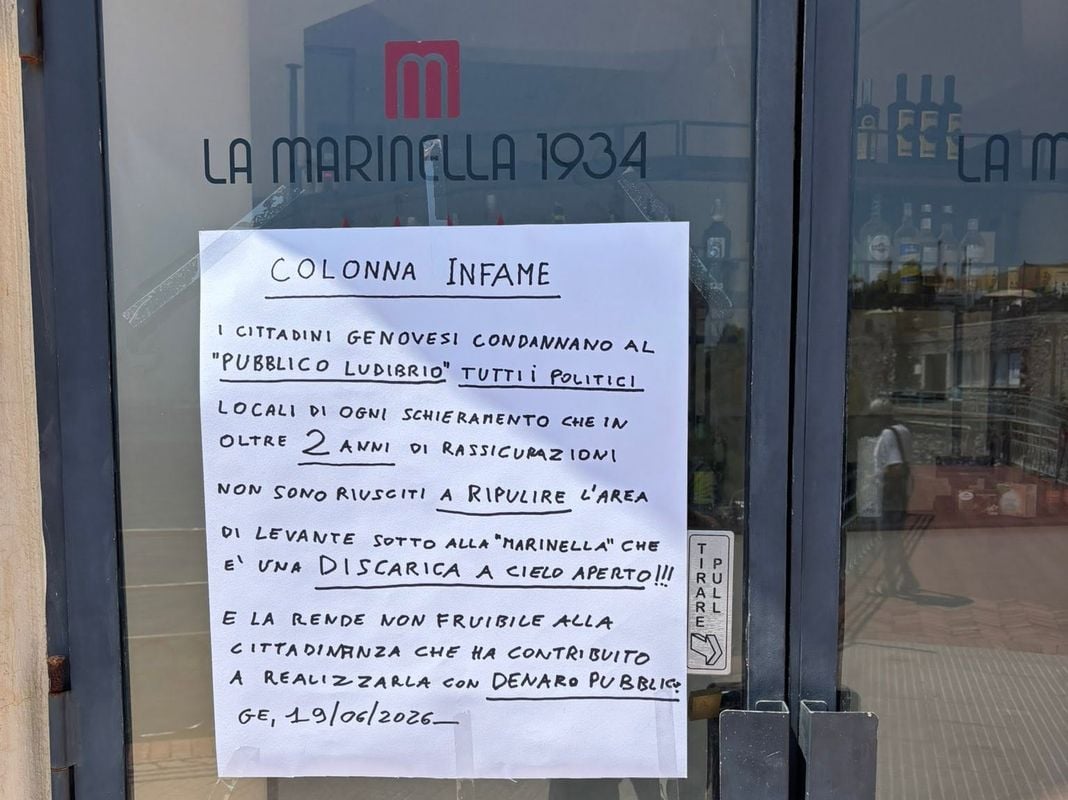 Nervi, la Marinella trasformata in colonna infame per l’incompiuta marinella colonna infame nervi
