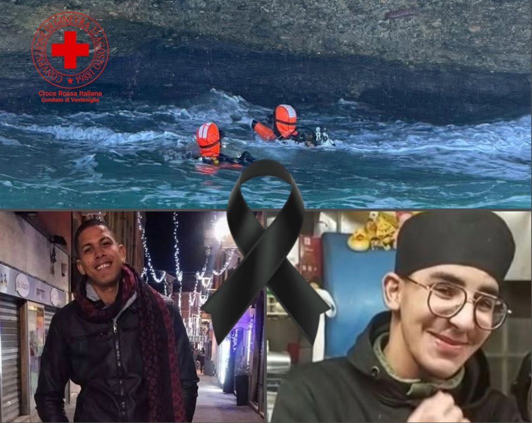 Sanremo in lutto per la morte dei ragazzi travolti dal mare ragazzi morti ventimiglia Ewerton do santos whalid sobi